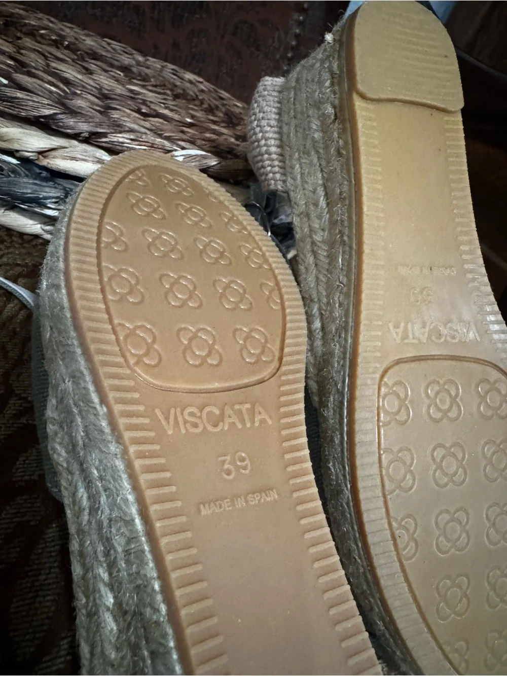 Pubol Premium Fabrics Canvas Espadrille Wedges